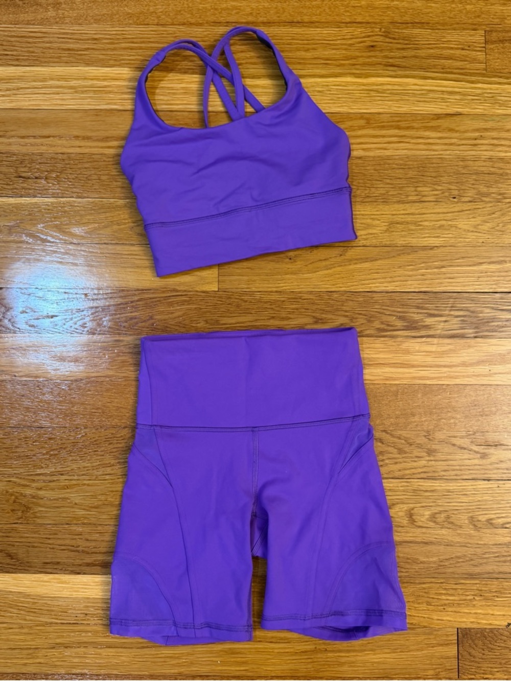 Lululemon Energy Longline Bra *Medium Support B–D Cups Atomic Purple - Size 2 - Picture 6 of 6